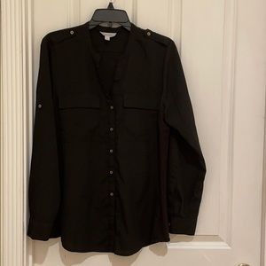 Black Calvin Klein button down